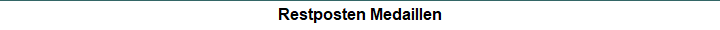 Restposten Medaillen